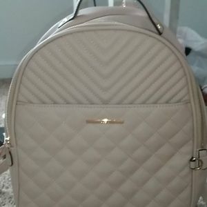 Aldo pink mini backpack
